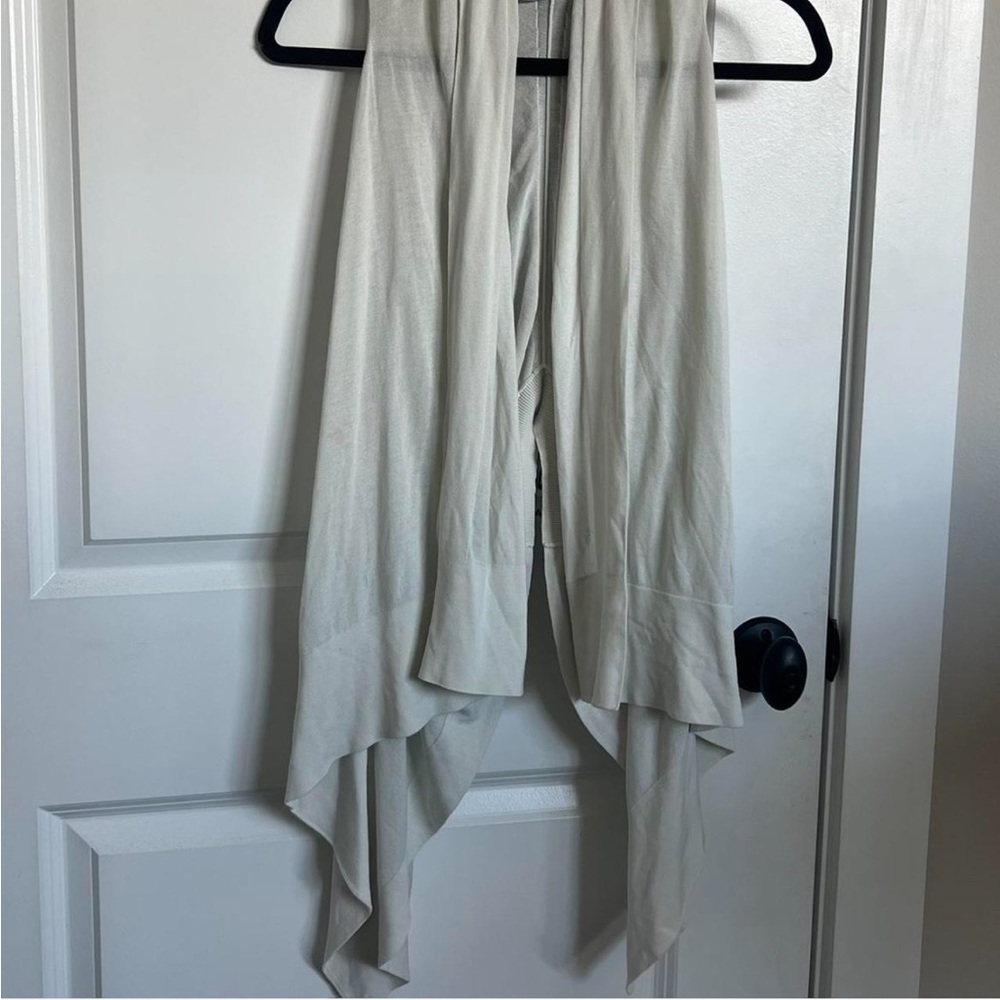 Ann Demeulemeester Cream Vest cardigan - Picture 3 of 5